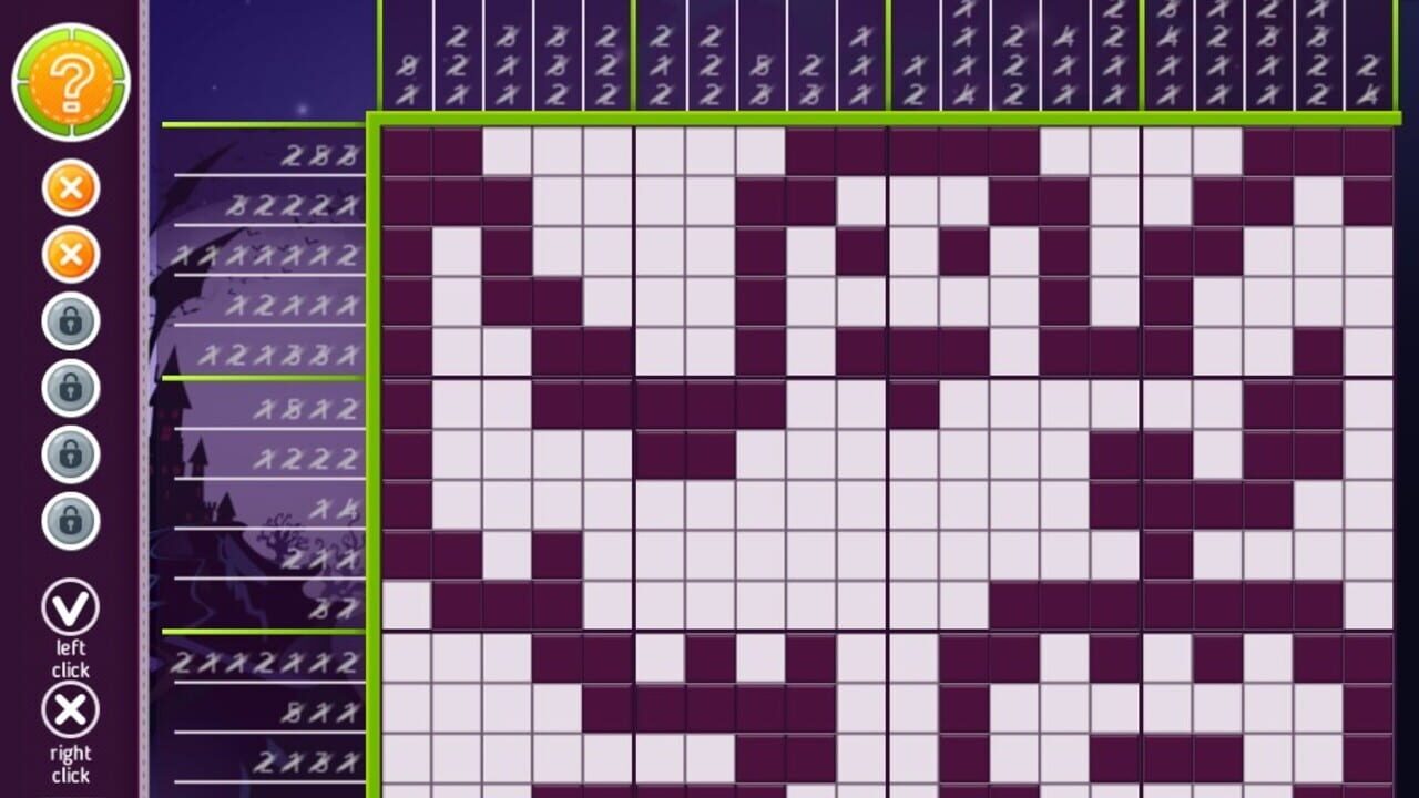 Halloween Riddles Mysterious Griddlers — Screenshot 1