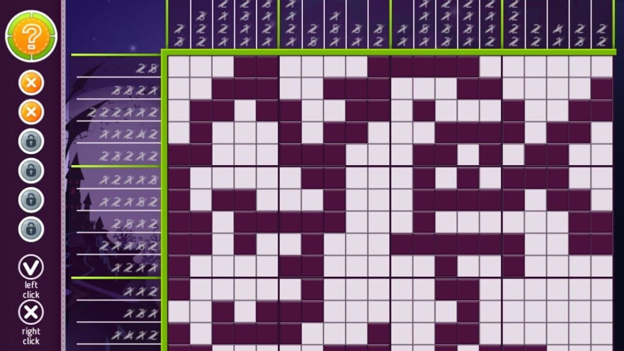 Halloween Riddles Mysterious Griddlers — Screenshot 3