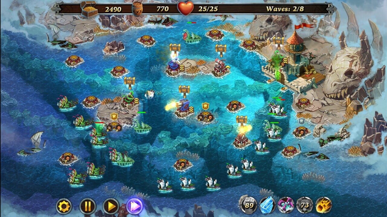Fort Defense: Bermuda Triangle — Screenshot 2
