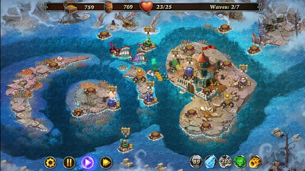 Fort Defense: Bermuda Triangle — Screenshot 3