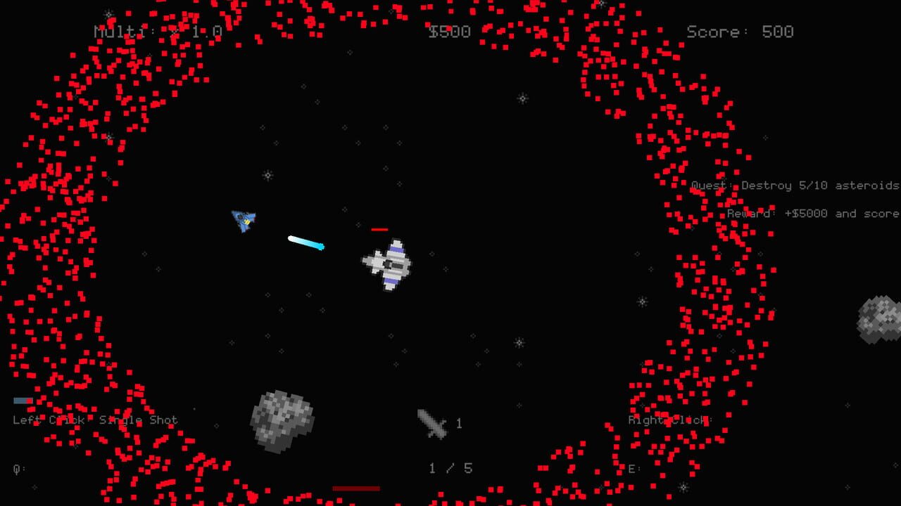 Asteroids... But Roguelite — Screenshot 3