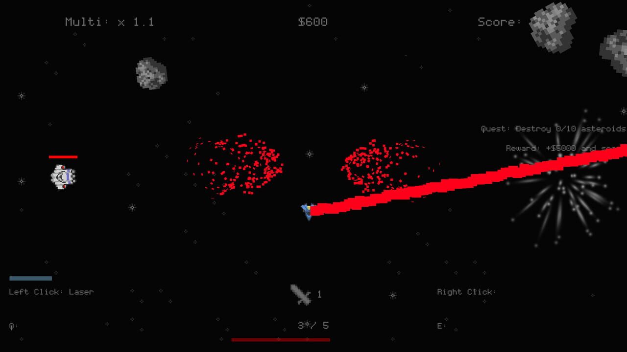Asteroids... But Roguelite — Screenshot 4
