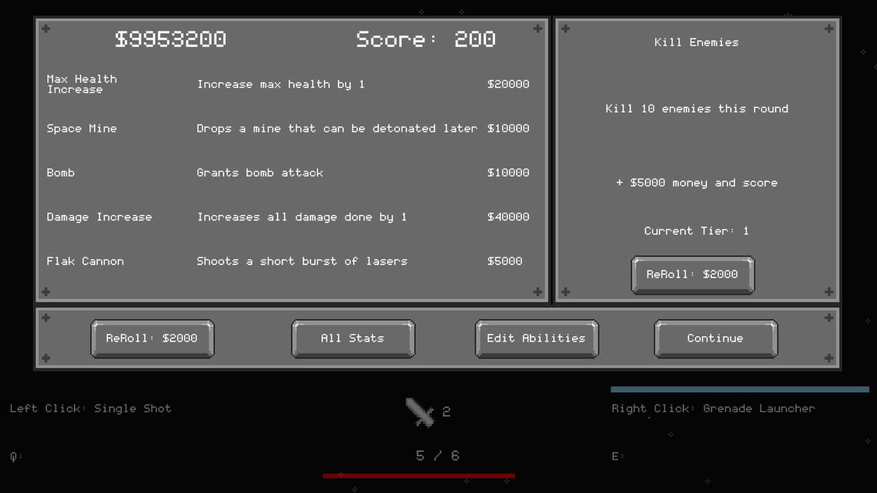Asteroids... But Roguelite — Screenshot 5