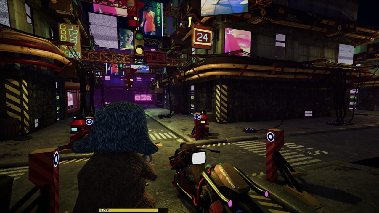 Bear, Vodka, Balalaika: Cyberpunk — Screenshot 5
