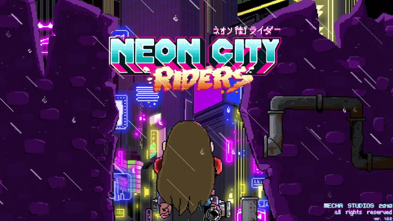 Neon City Riders: Super-Powered Edition — Screenshot 1