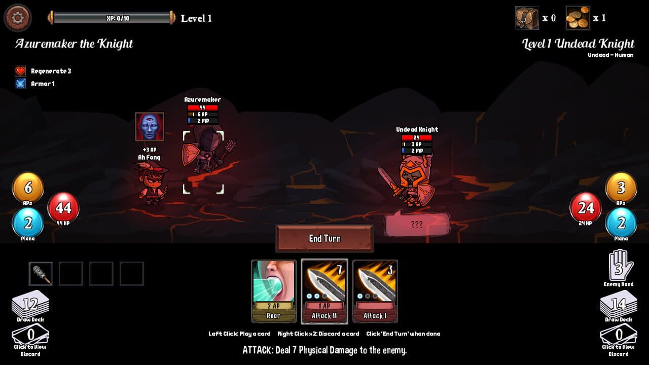 Monster Slayers: Fire and Steel — Screenshot 2