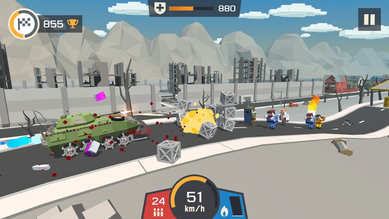 Zombie Derby: Pixel Survival Image