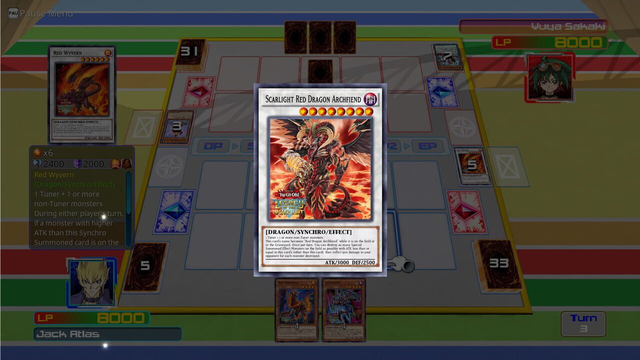 Yu-Gi-Oh! Legacy of the Duelist: Arc-V - Jack Atlas vs Yuya — Screenshot 4