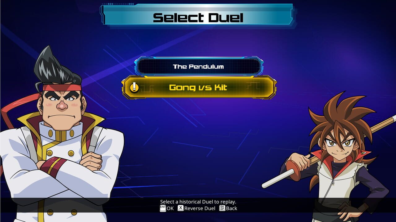 Yu-Gi-Oh! Legacy of the Duelist: Arc-V Gong v. Kit — Screenshot 1