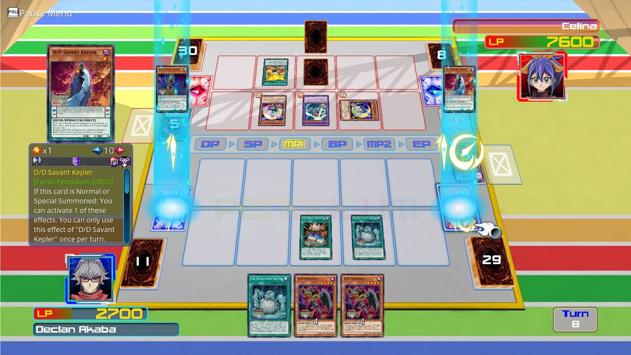 Yu-Gi-Oh! Legacy of the Duelist: Arc-V - Declan vs Celina — Screenshot 1