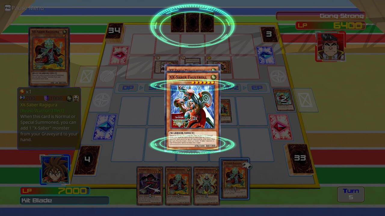 Yu-Gi-Oh! Legacy of the Duelist: Arc-V Gong v. Kit — Screenshot 4