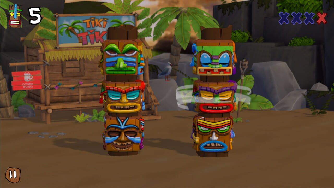 Tiki Tiki: The Tropical Memory Game — Screenshot 1