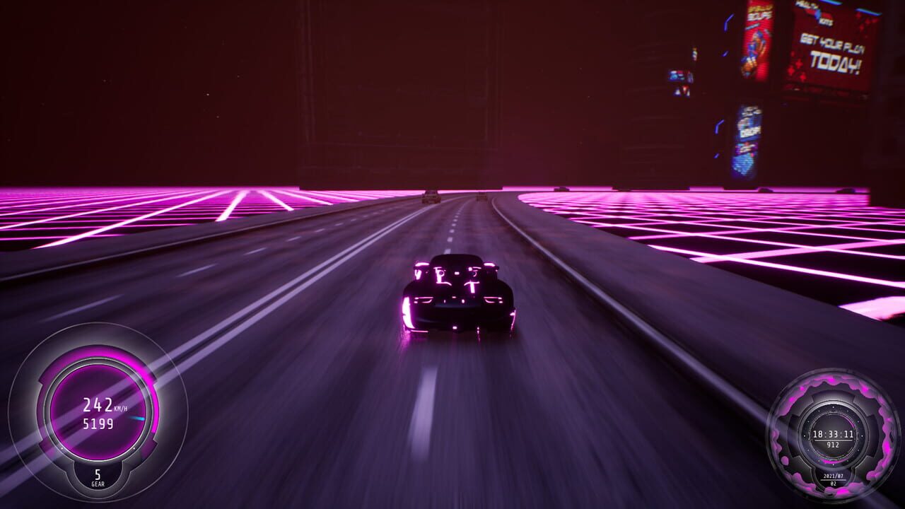 Synthwave Burnout — Screenshot 3