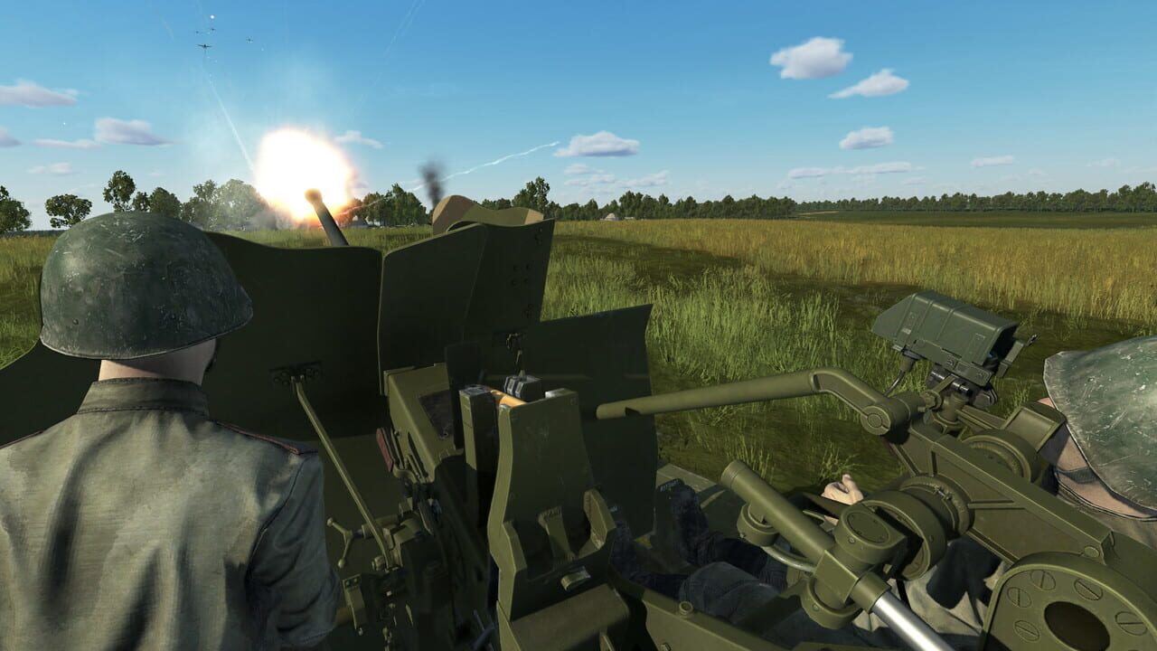 IL-2 Sturmovik: Battle of Stalingrad - GAZ-MM 72-K Anti-Aircraft Gun Image