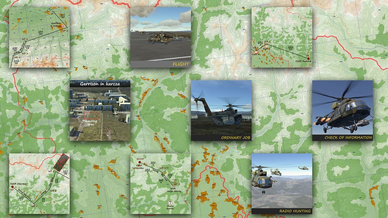 DCS World: Mi-8MTV2 - The Border Campaign Image