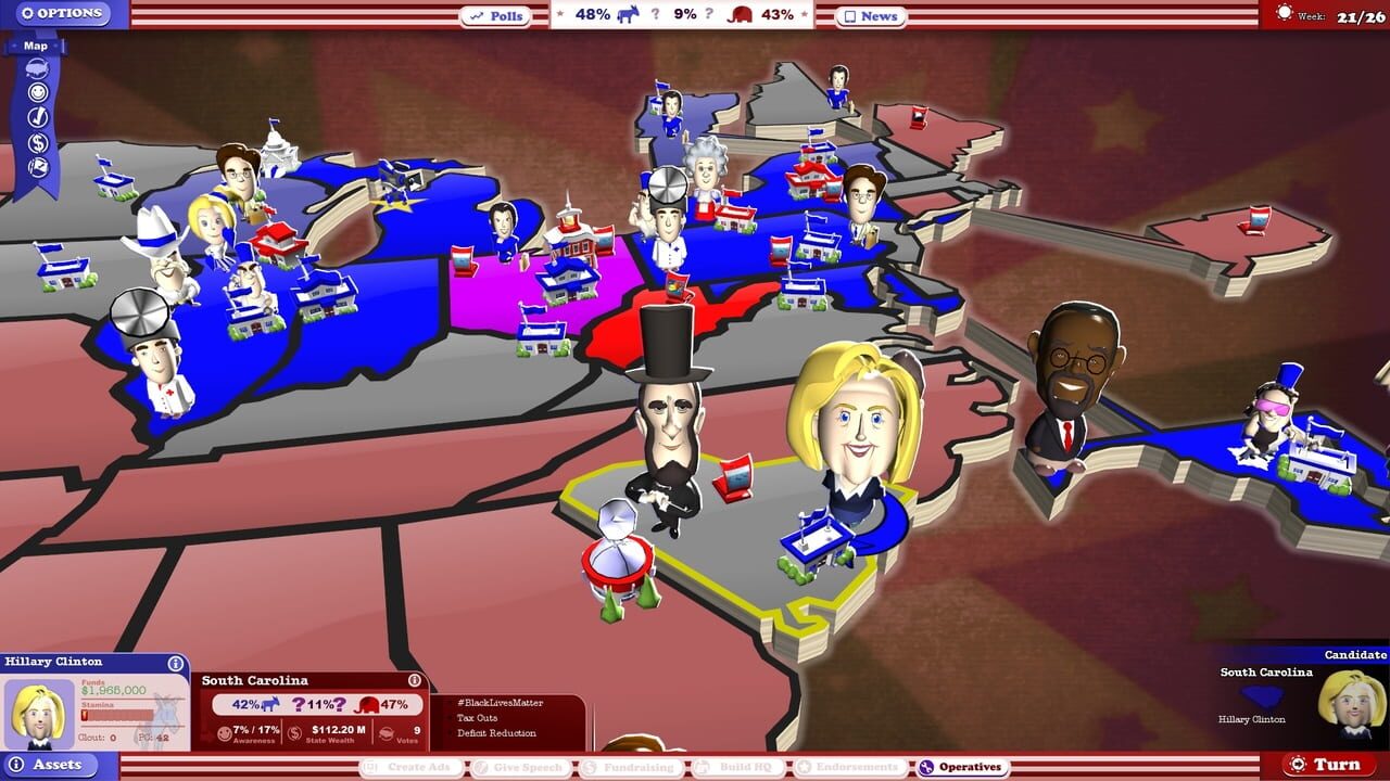 The Political Machine 2016: Campaign DLC — Screenshot 4