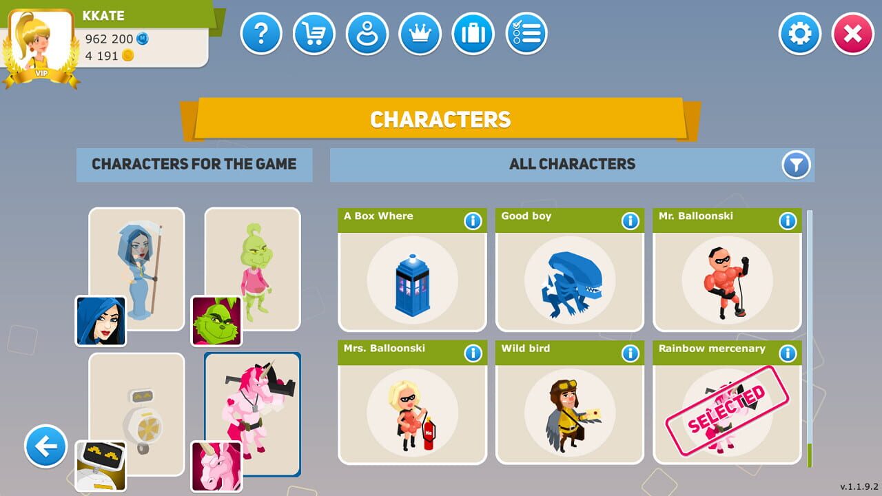Business Tour: Crazy Heroes - Rainbow mercenary Image