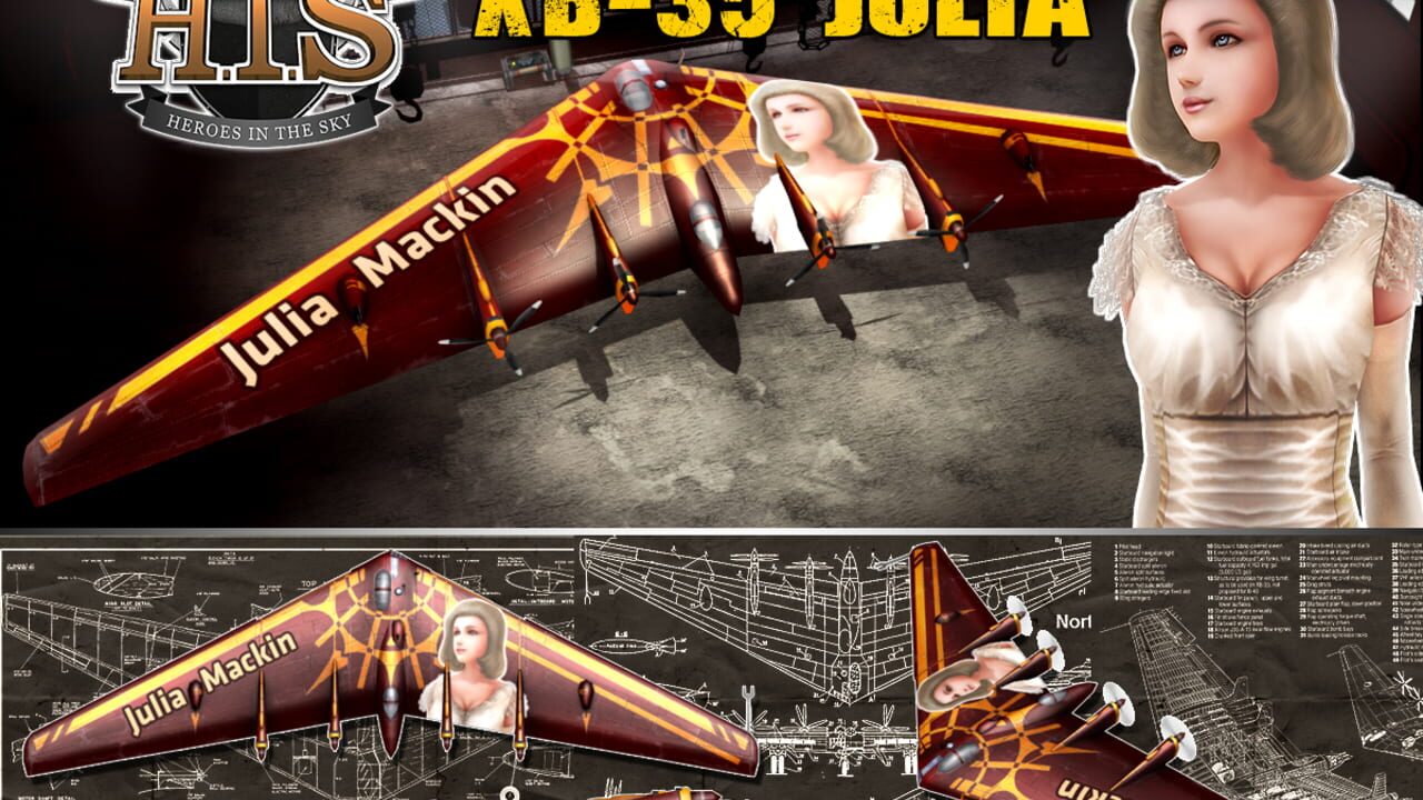 HIS: Heroes in the Sky - XB-35 Julia Mackin Pack Image