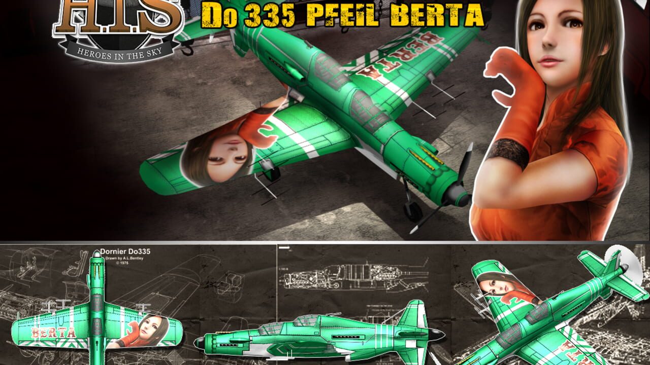 HIS: Heroes in the Sky - Do335 Berta Hildebrand Pack Image