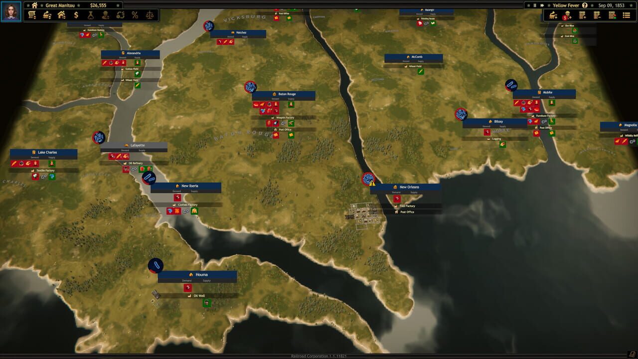 Railroad Corporation: Yellow Fever — Screenshot 4