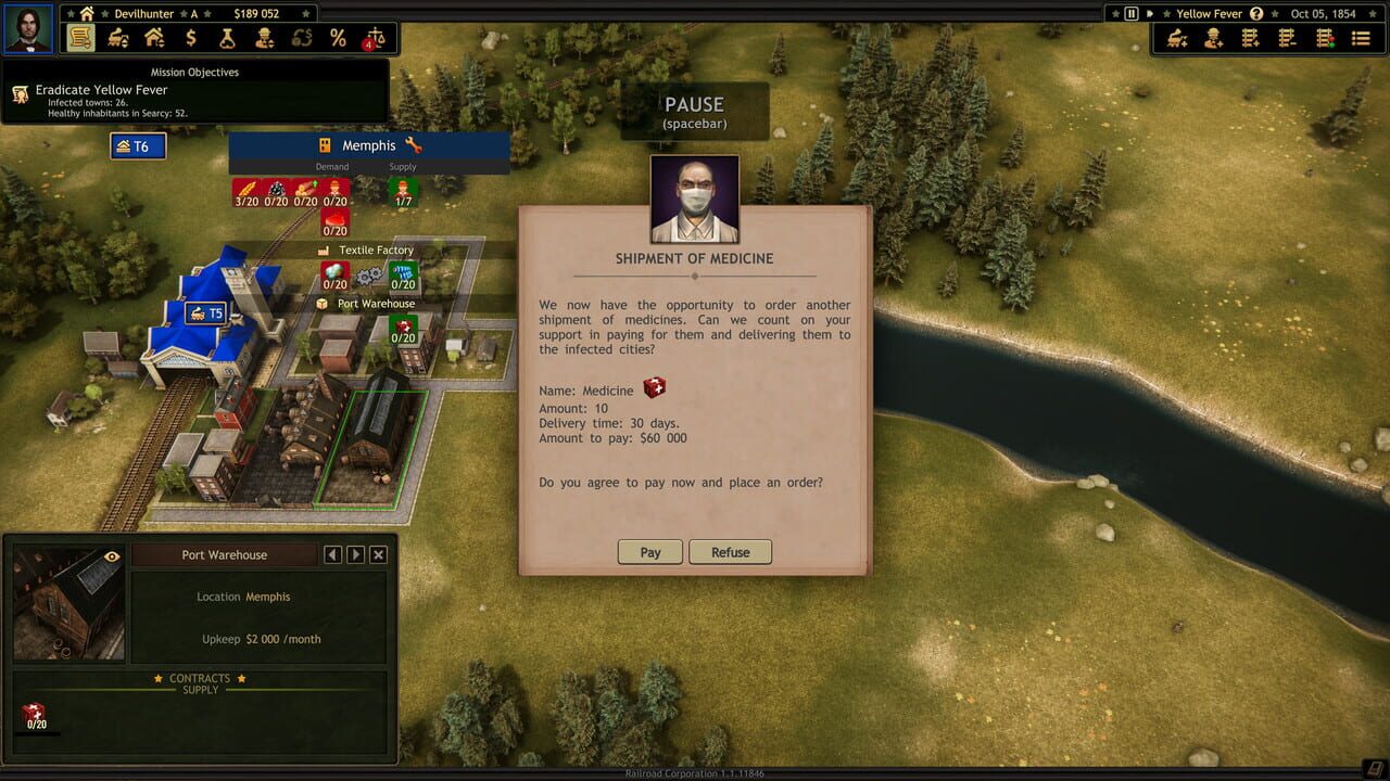 Railroad Corporation: Yellow Fever — Screenshot 3