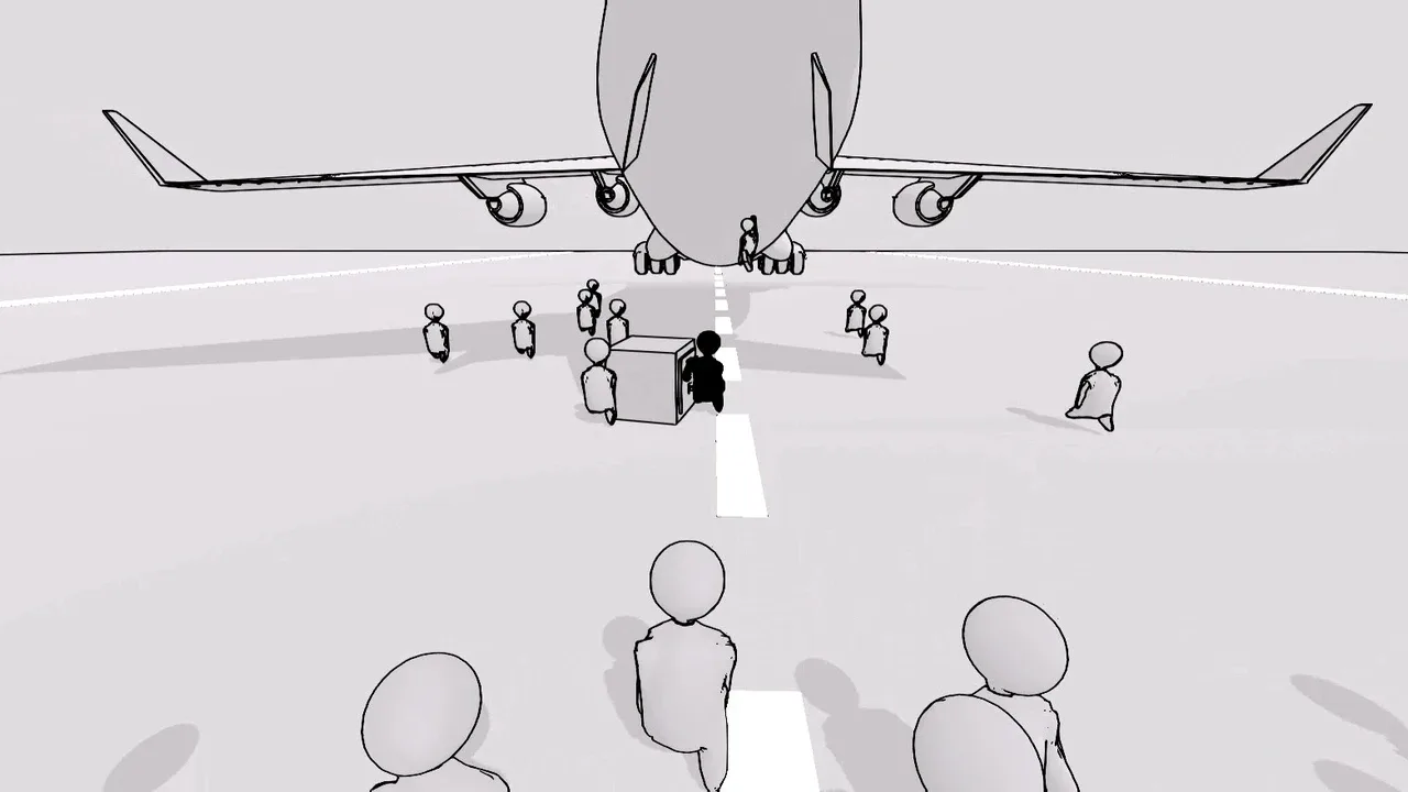 Crowd Simulator: Long Way to Go screenshot 6