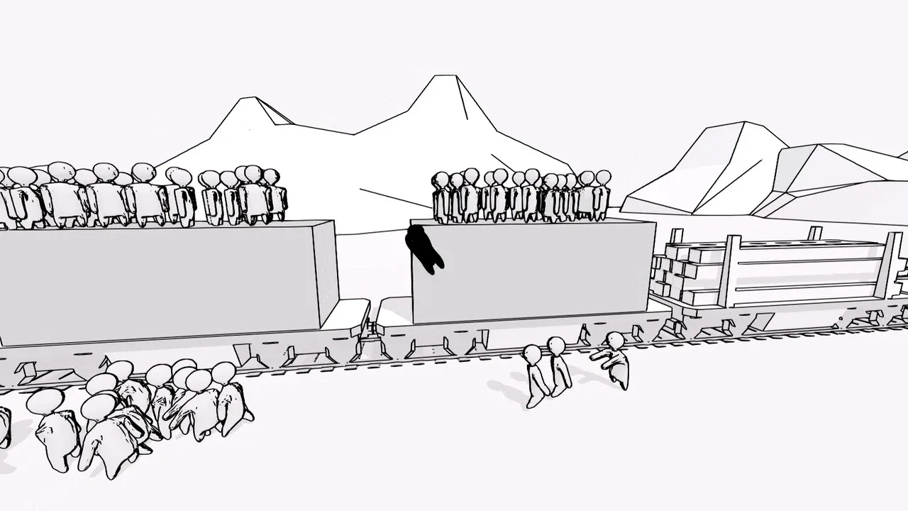 Crowd Simulator: Long Way to Go screenshot 2
