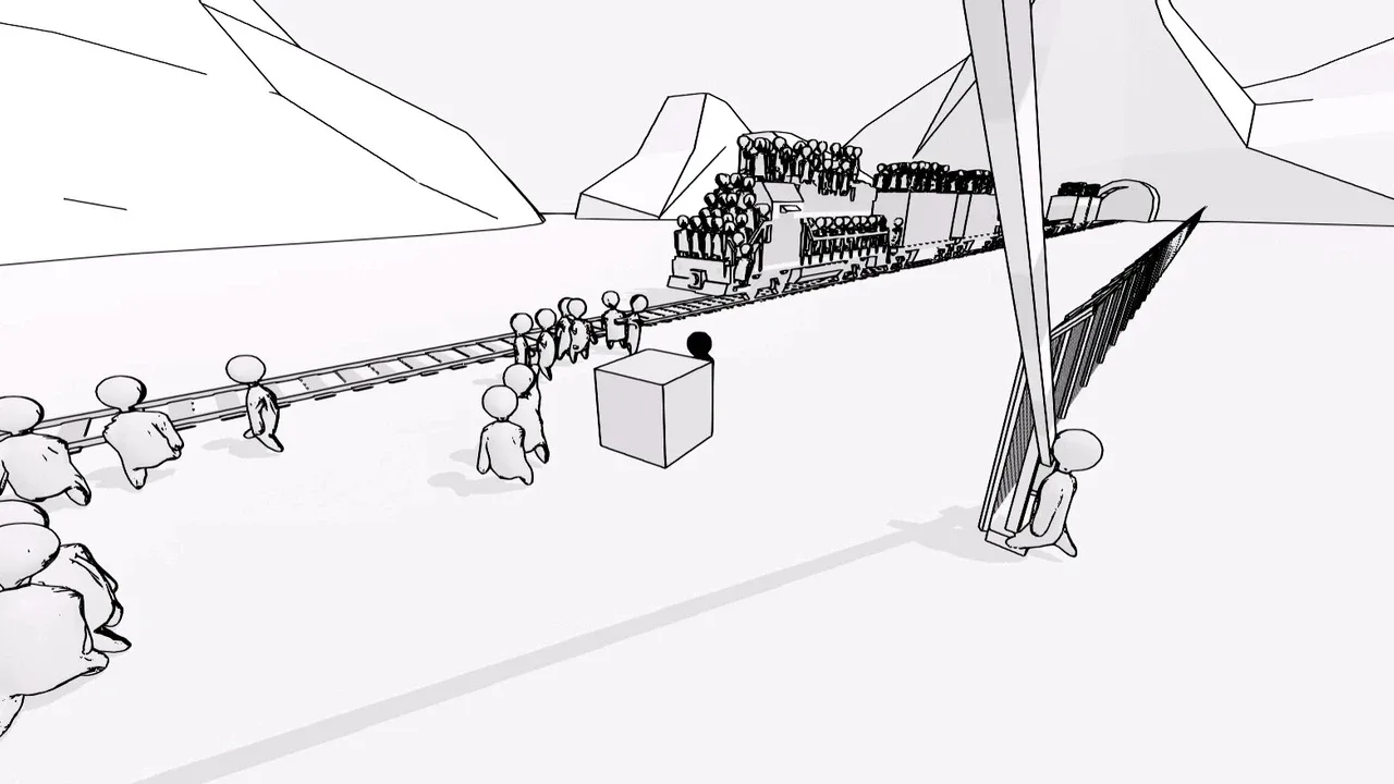 Crowd Simulator: Long Way to Go screenshot 1