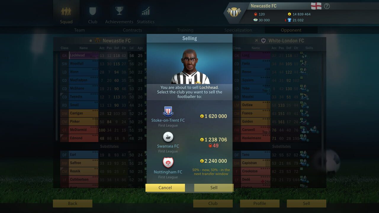 Football, Tactics & Glory: Football Stars Image