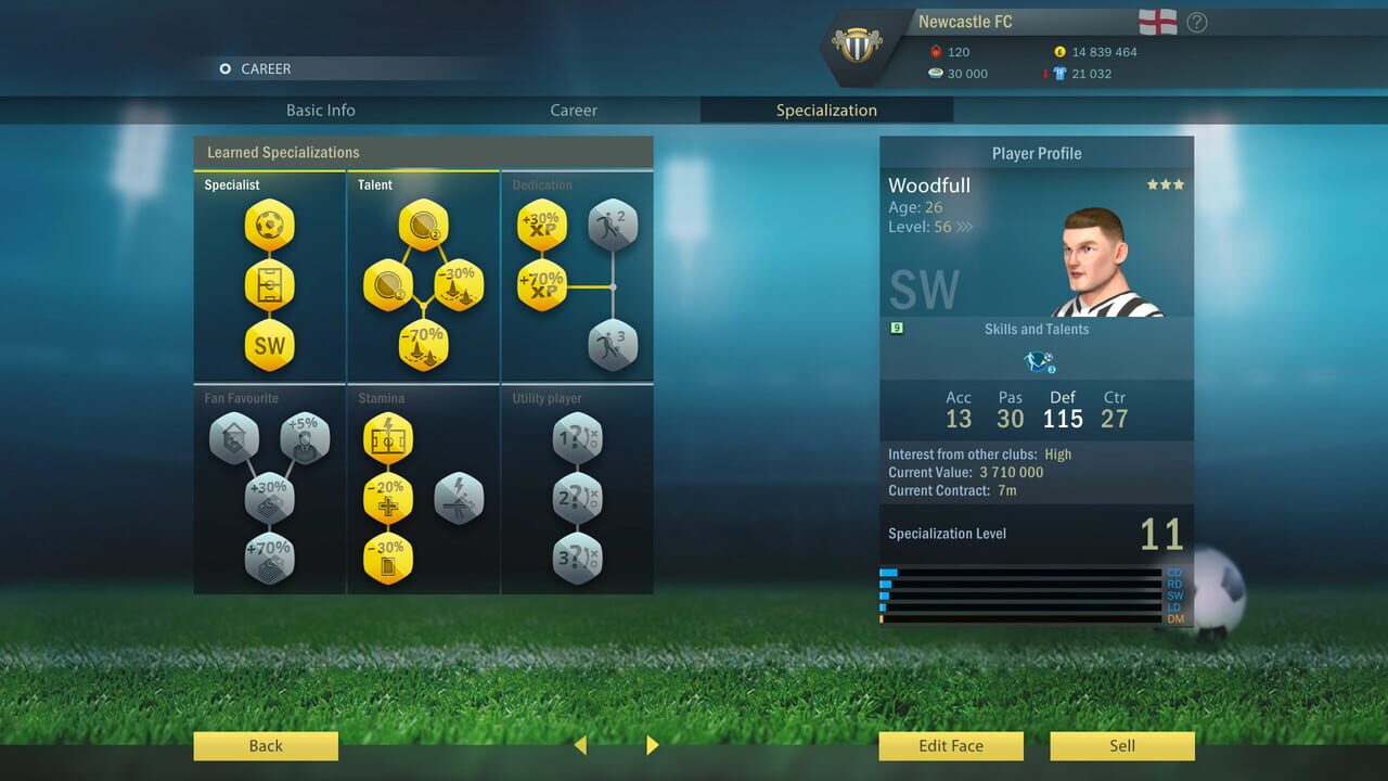 Football, Tactics & Glory: Football Stars Image