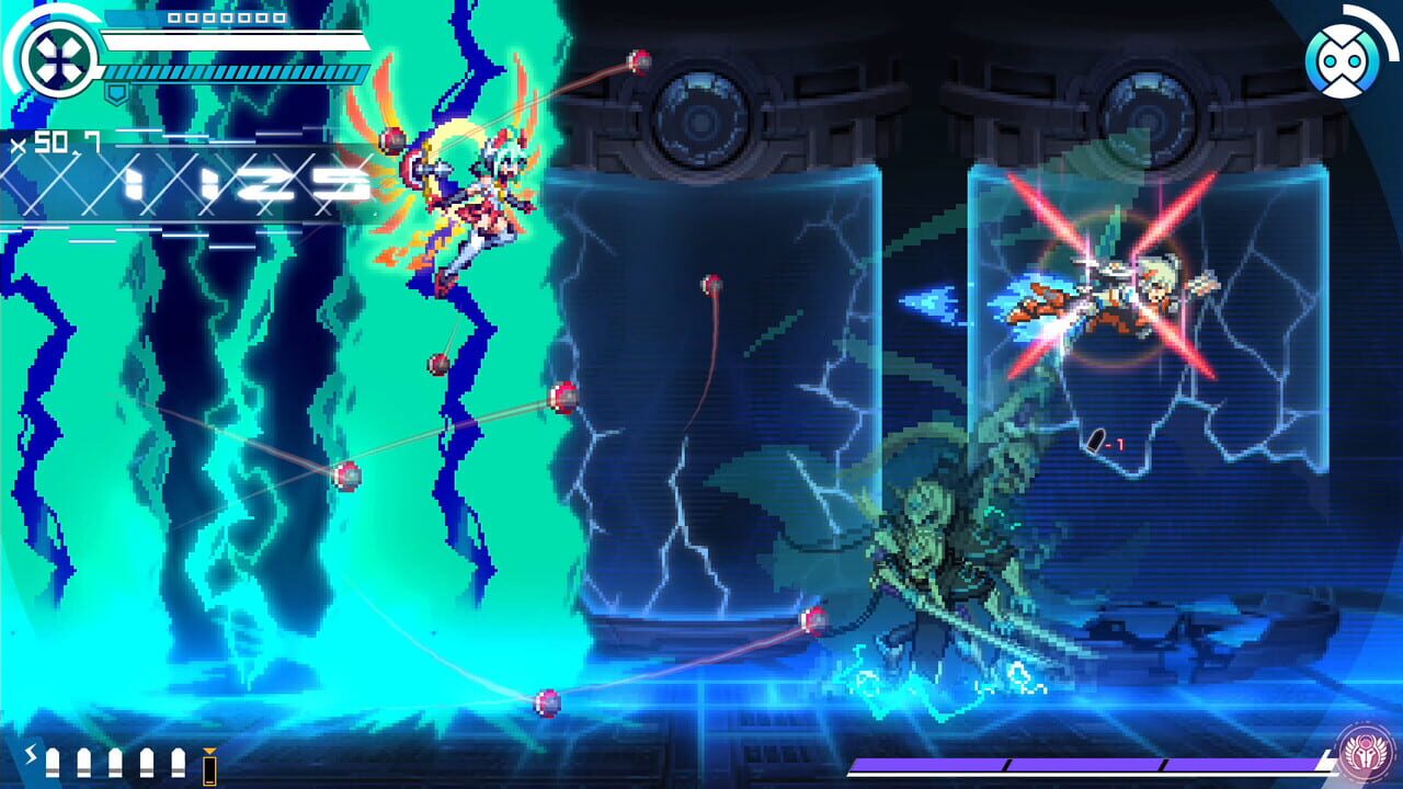Gunvolt Chronicles: Luminous Avenger iX - Extra Mission: "VS ???" — Screenshot 2