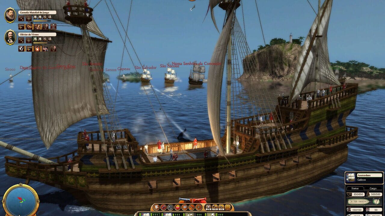 Commander: Conquest of the Americas - Colonial Navy Image