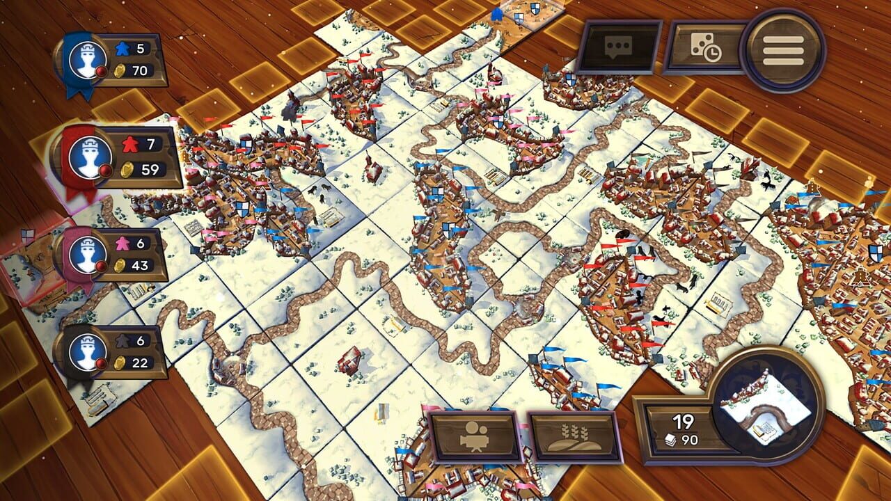 Carcassonne: The Official Board Game - Winter and Gingerbread Man — Screenshot 4