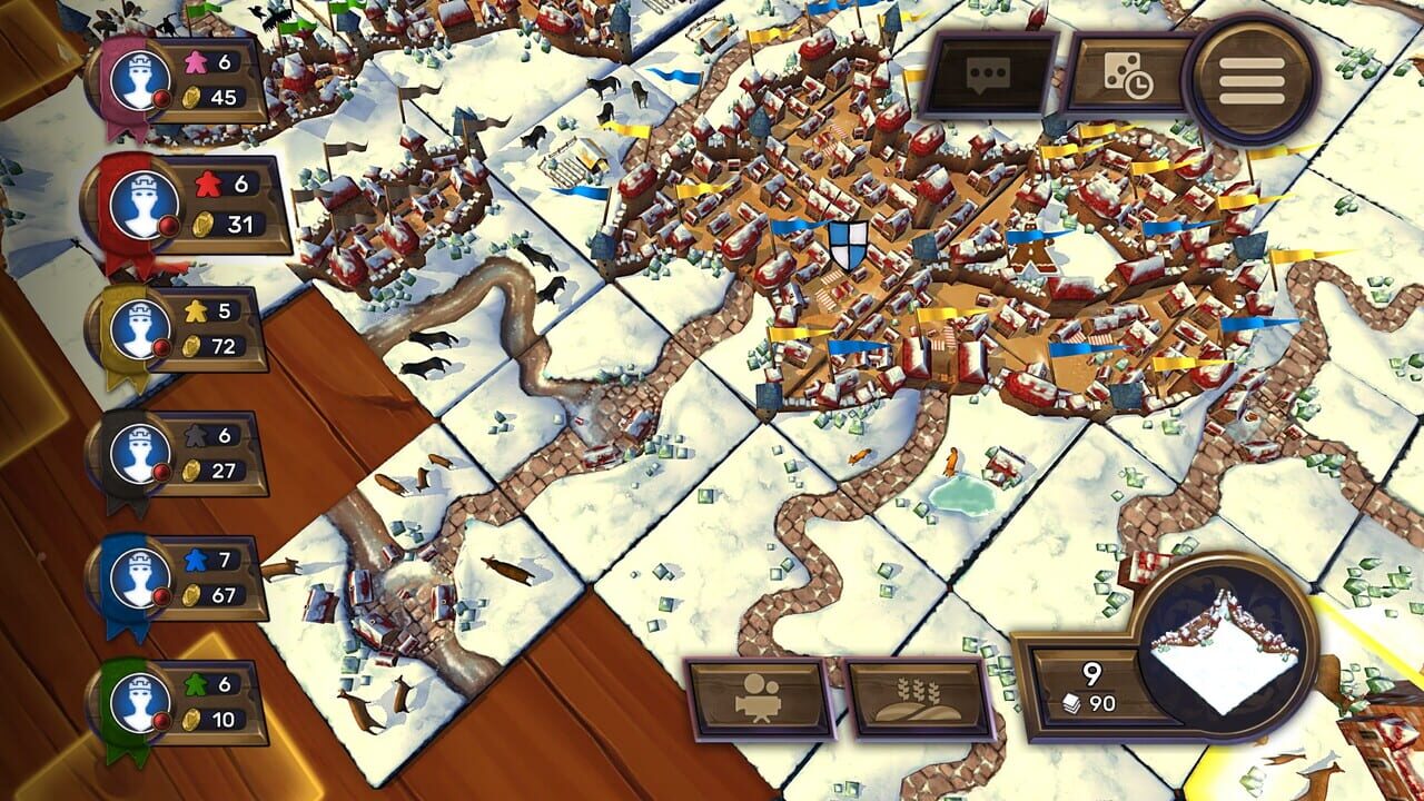 Carcassonne: The Official Board Game - Winter and Gingerbread Man — Screenshot 2