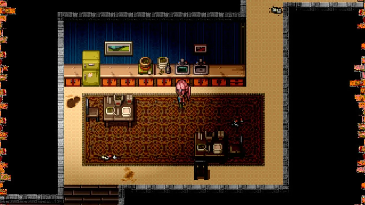 Apocalypse Hotel: The Post-Apocalyptic Hotel Simulator! - The Thin Blue Line! screenshot 2