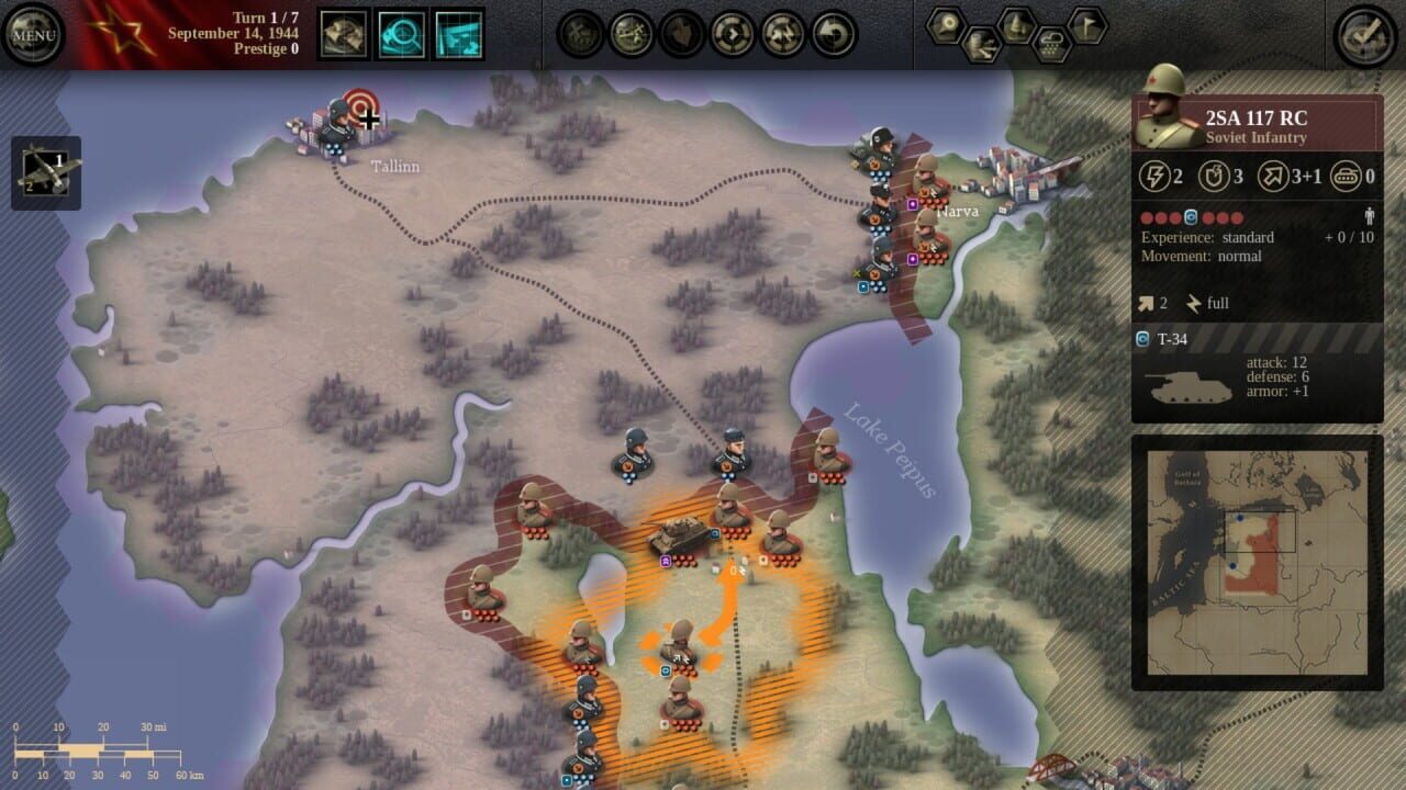 Unity of Command: Red Turn — Screenshot 2