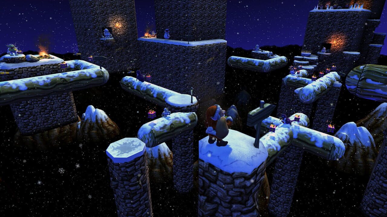 Santa Claus in Trouble HD Image