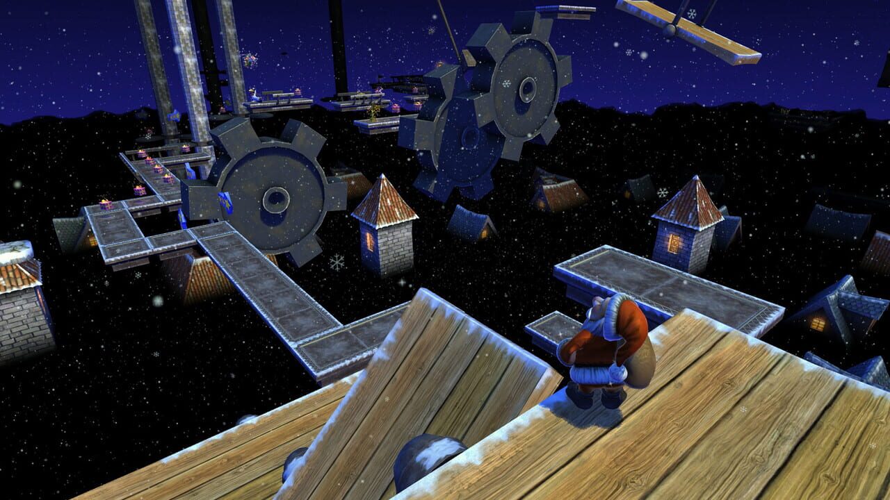 Santa Claus in Trouble HD Image