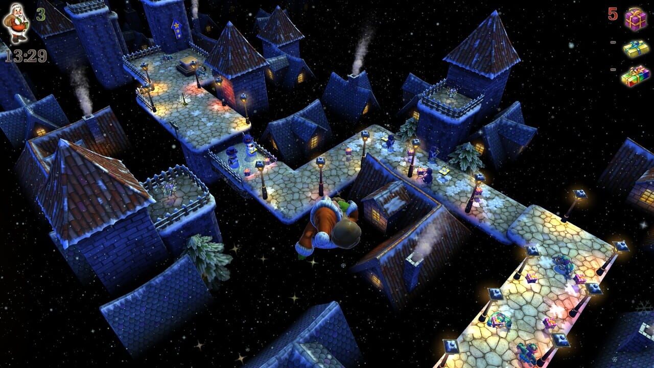 Santa Claus in Trouble HD Image