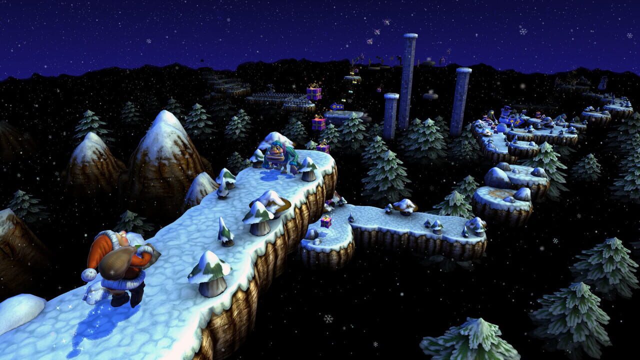Santa Claus in Trouble HD Image