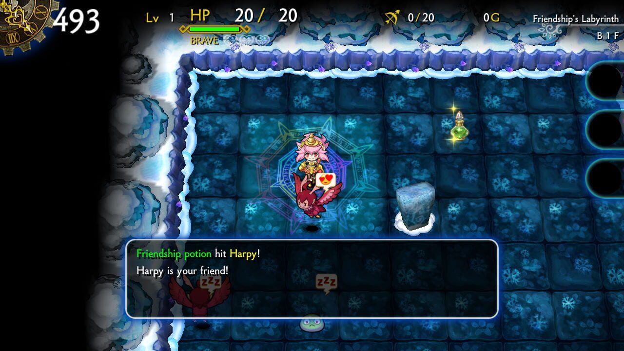 Dragon Fang Z: The Rose & Dungeon of Time - Extra Dungeon: Friendship's Labyrinth Image