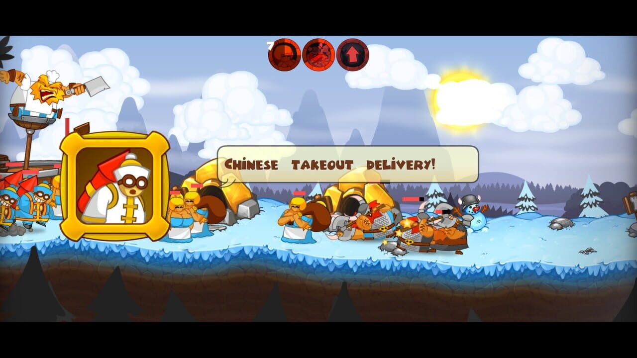 Swords & Soldiers: Super Saucy Sausage Fest — Screenshot 2