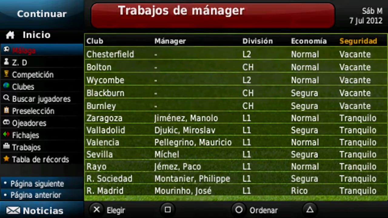 Football Manager Handheld 2013 — Screenshot 2