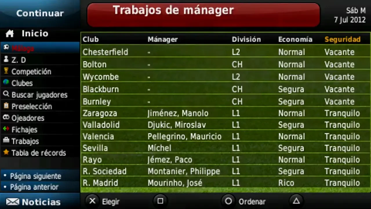 Football Manager Handheld 2013 screenshot 1