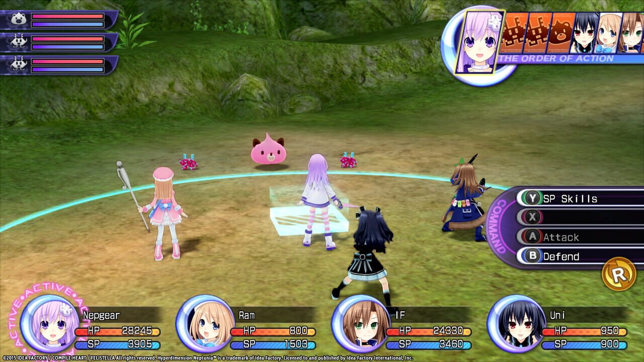 Hyperdimension Neptunia Re;Birth2: Sisters Generation - Lily-ad Dungeon Image