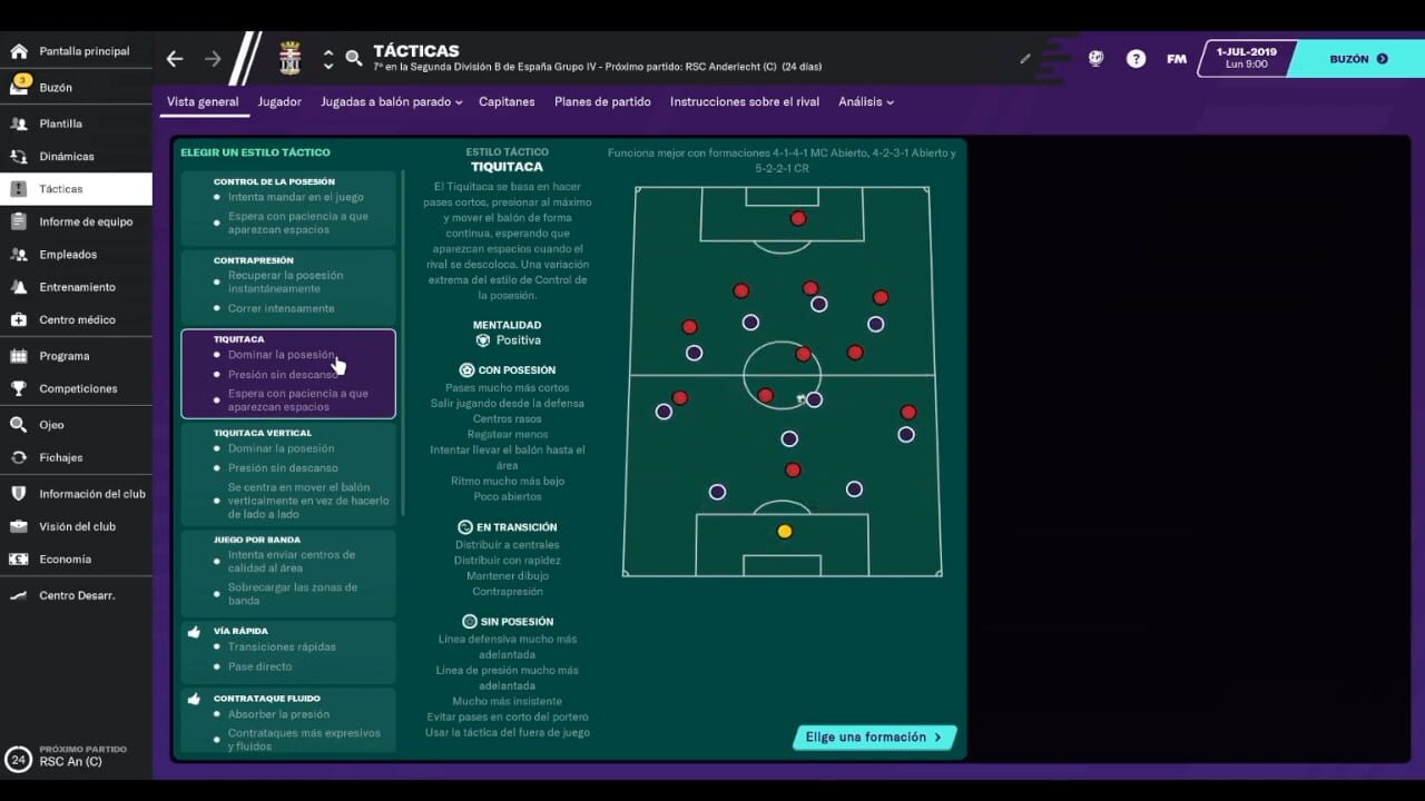 Football Manager 2020 Touch — Screenshot 2