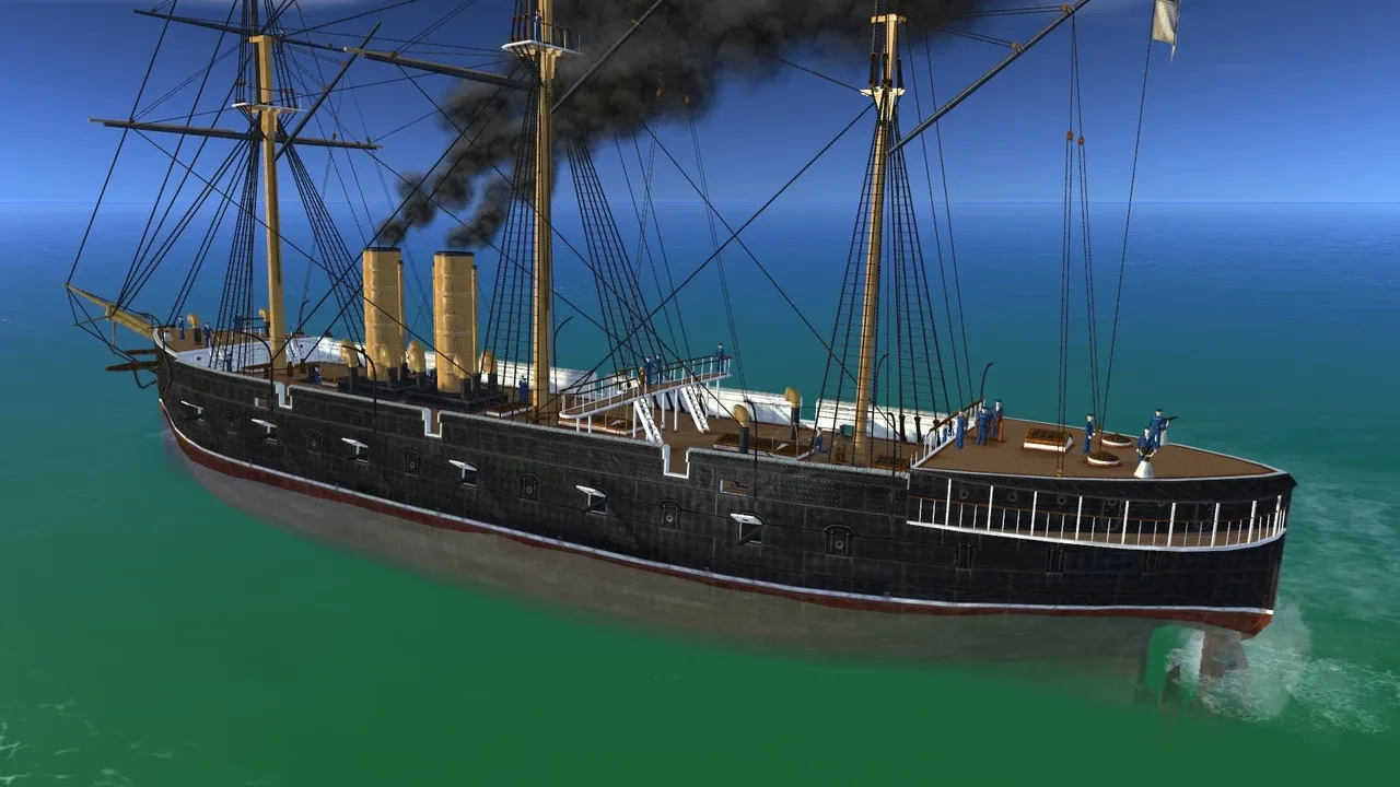Clad In Iron: Carolines 1885 screenshot 13
