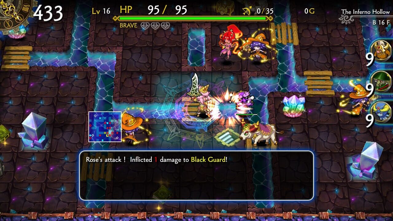Dragon Fang Z: The Rose & Dungeon of Time - Extra Dungeon: The Inferno Hollow Image