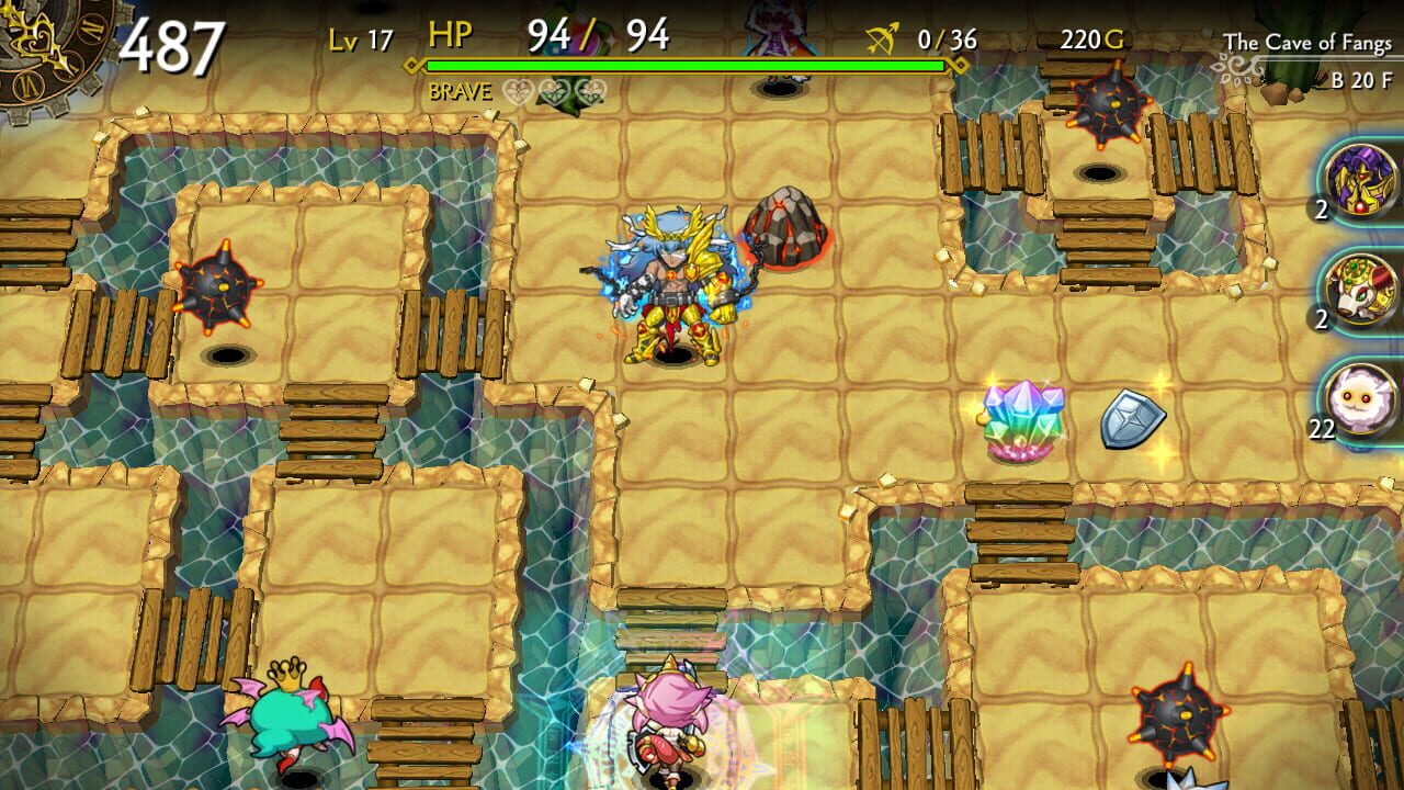 Dragon Fang Z: The Rose & Dungeon of Time - Extra Dungeon: The Cave of Fangs Image
