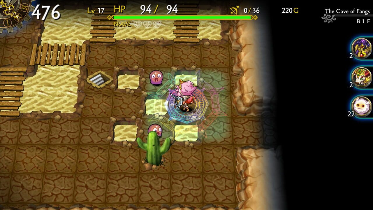 Dragon Fang Z: The Rose & Dungeon of Time - Extra Dungeon: The Cave of Fangs Image